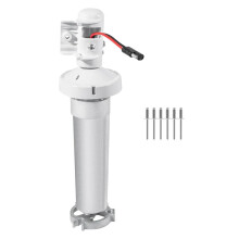 Premium Dometic 3310423 209B Torsion Assembly RH for 9100 Power Patio RV Awning - Silver & White Finish