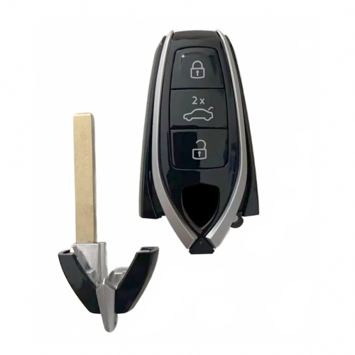 Lamborghini Urus 2022 Smart Key Replacement - 3 Button MLB Key Shell Cover with Blade & Logo