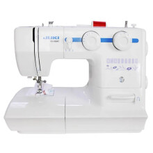 Heavy Duty 60W Sewing Machine with 8 Built-In Stitches, Metal Frame, and Twin Needle - Multifunctional Household Sewing Tool