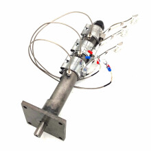 Precision 12mm Extruder Screw Barrel Kit with Nozzle and 220V Band Heaters for DIY Extrusion Machines