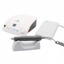 High-Speed Brushless Micromotor QZ60 Q9 - 50,000 RPM Drill for Jewelry & Nail Art with Foot Control -