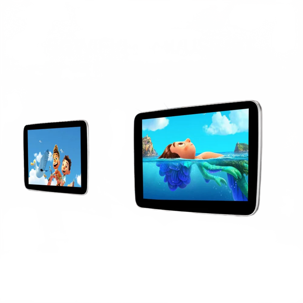 Jiuyin 10.1 Ips Touchscreen Car Headrest Monitor - Android 12 Tablet With Bluetooth, Airplay, Hdmi, Video & Music Player 7445036418475