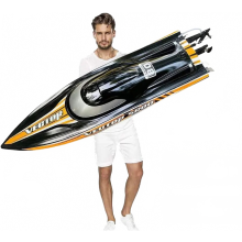 High-Speed 31.5 Remote Control Speed Boat for Adults - Brushless Motor, 70 km/h, 5200mAh Dual Battery Power