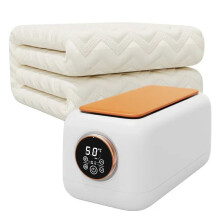 Dual Control Electric Water Circulation Heating Blanket for Couples - Safe & Efficient Home Comfort