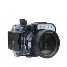Seafrogs 60m/195ft onderwatercamerabehuizing voor Sony RX100-serie (Mark I-V) - waterdichte duikbehuizing voor professionele fotografie