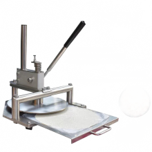Manual Commercial Pizza Dough Press Machine - 20/25/30cm Hand-Operated Dough Flattening Tool