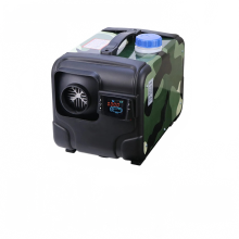 Versatile Camouflage 3-in-1 Parking Diesel Heater - 12V/24V/220V, 2KW/8KW Output with Six-Button Control