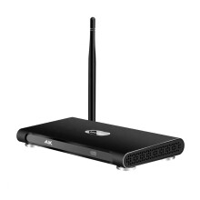 Compact 4K HDMI CNC Aluminum Alloy Media Player with WiFi, Ethernet, and 4G Connectivity – Full HD Streaming with Remote Control