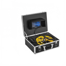Industrial Pipe Inspection Video Camera with DVR - 7 & 9 Monitor, 20/30/50m Cable, IP68 Waterproof Sewer Endoscope