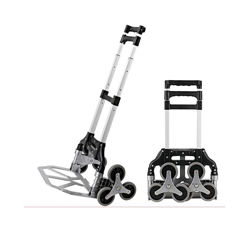 Heavy Duty Foldable Stair Climbing Cart - All Terrain Luggage & Shopping Trolley 313113930998