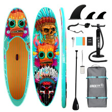 Premium Inflatable Paddle Board - Double Thickened PVC for Outdoor Water Sports