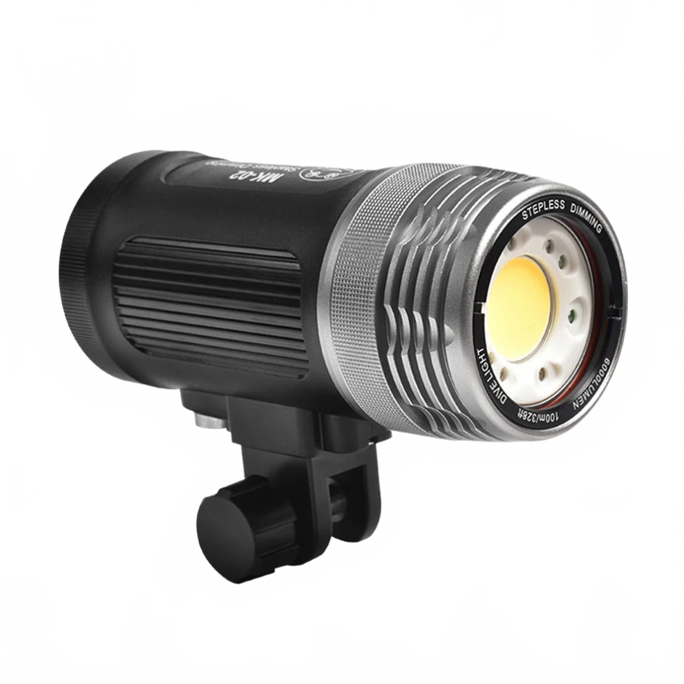 Seafrogs Mk02 100M Depth Waterproof 6000Lm Video With Optical Fiber Interface For Underwater Photography Light 313049236218
