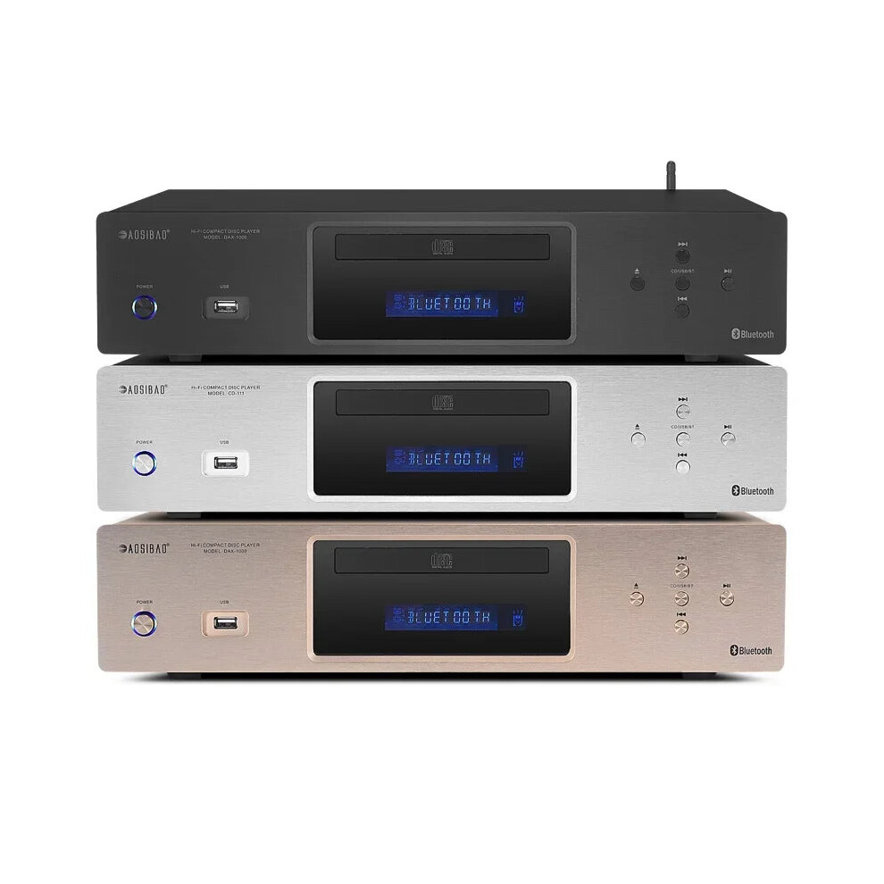 High-Fidelity Lossless Cd Player With Bluetooth 5.0, Opa1612 Amplifier, Dts Support, 24-Bit/192Khz Decoding, And Xlr Outputs 726084427198