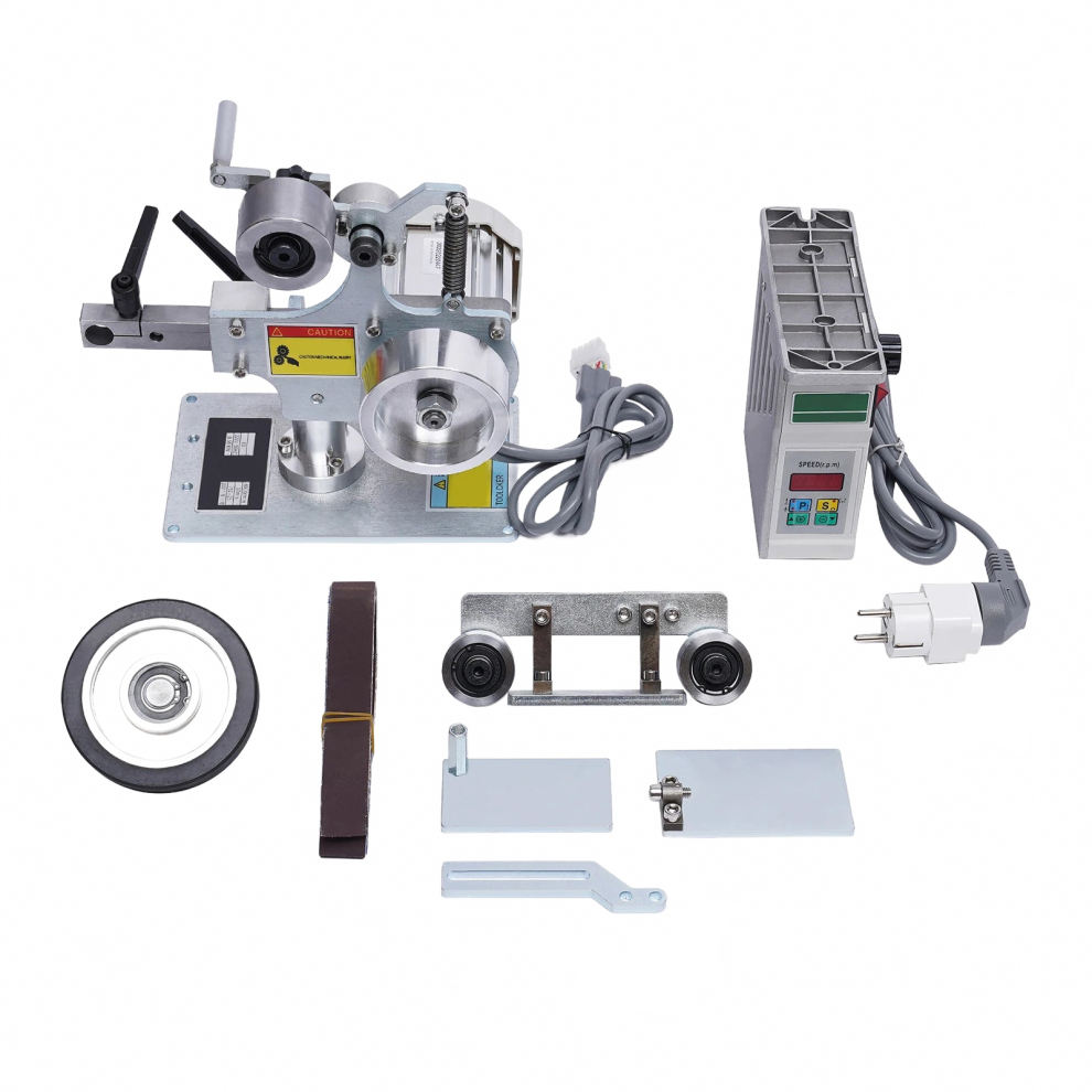 550W Brushless Motor Desktop Belt Grinder & Sander - 220V Electric Polishing Machine 711181162349