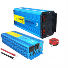 Hochleistungs-Sinus-Wechselrichter: 4000 W bis 8000 W, 12 V/24 V DC auf 110 V/220 V AC, 60 Hz, US/UN-SteckerTyp I für Auto- und Solaranlagen