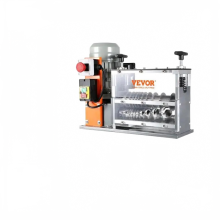 Elektrische draadstripmachine van 750 W - 10-kanaals kabelstripper voor draden van 1,5-32 mm, I voor recycling van acryl, aluminium en koper