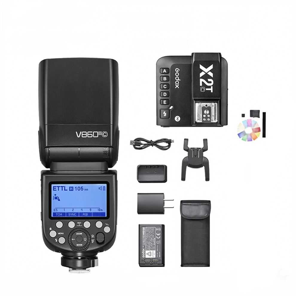 Godox V860iii Speedlite Ttl Hss Camera Flash For Canon, Sony, Nikon, Fuji, Olympus, Pentax 313044694662