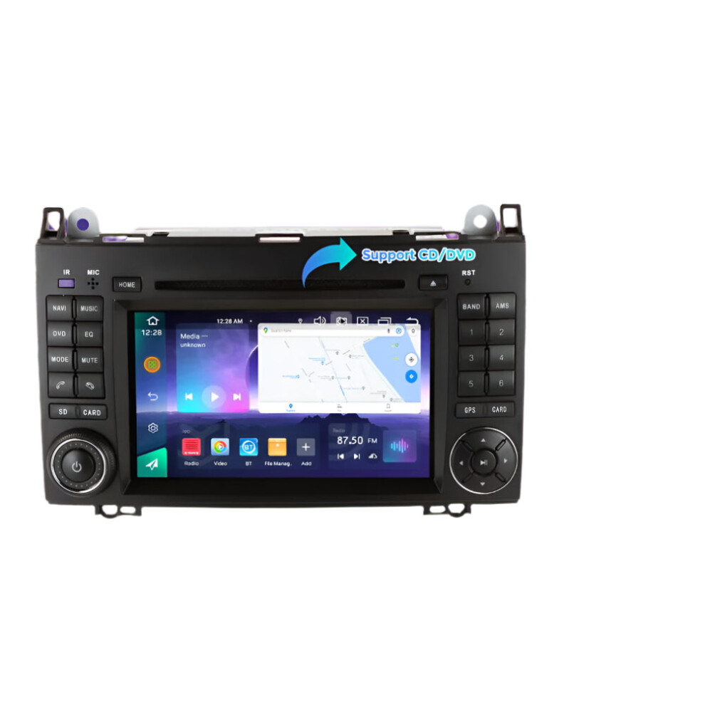 Mekede 8-Core Carplay & Android Auto Multimedia Player For Mercedes Benz B200 - Gps Navigation, 4G Lte, Wifi, Bt, Dsp Radio 7445032576568