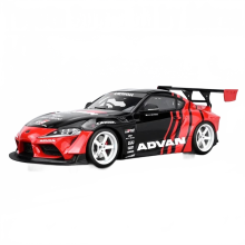 Toyota Supra GR by Advan 1:18 Scale Diecast Model with Alloy Wheels - Premium Collectible Toy Car