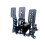 Precision Black Hydraulic Sim Racing Pedals with Pressure Sensor for Logitech G29 & Thrustmaster 1