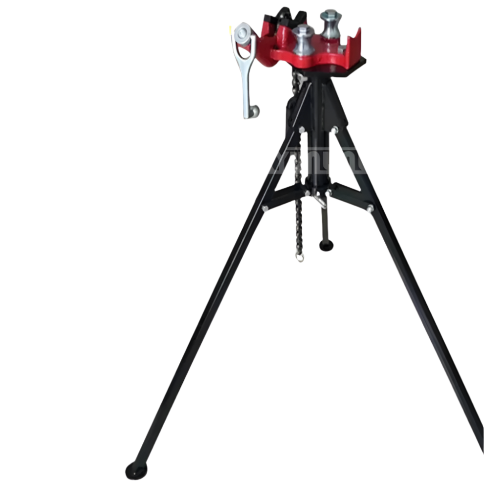 Heavy-Duty Chain Vise Pipe Tripod With Wire Rolling Groove Cutter 313031282261