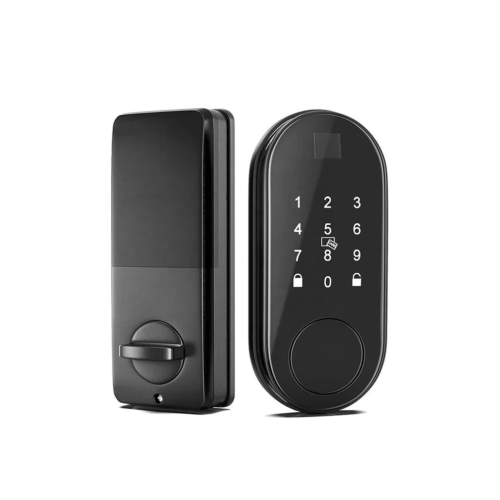 Smart Keyless Door Lock: Apple Homekit Compatible, Fingerprint & Keypad Deadbolt With Ttlock & Password Access 705353571244