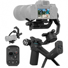 FeiyuTech Scorp C 3-assige handheld gimbalstabilisator voor DSLR-camera's - Ondersteunt Sony, Canon, Nikon met een draagvermogen van 2,5 kg