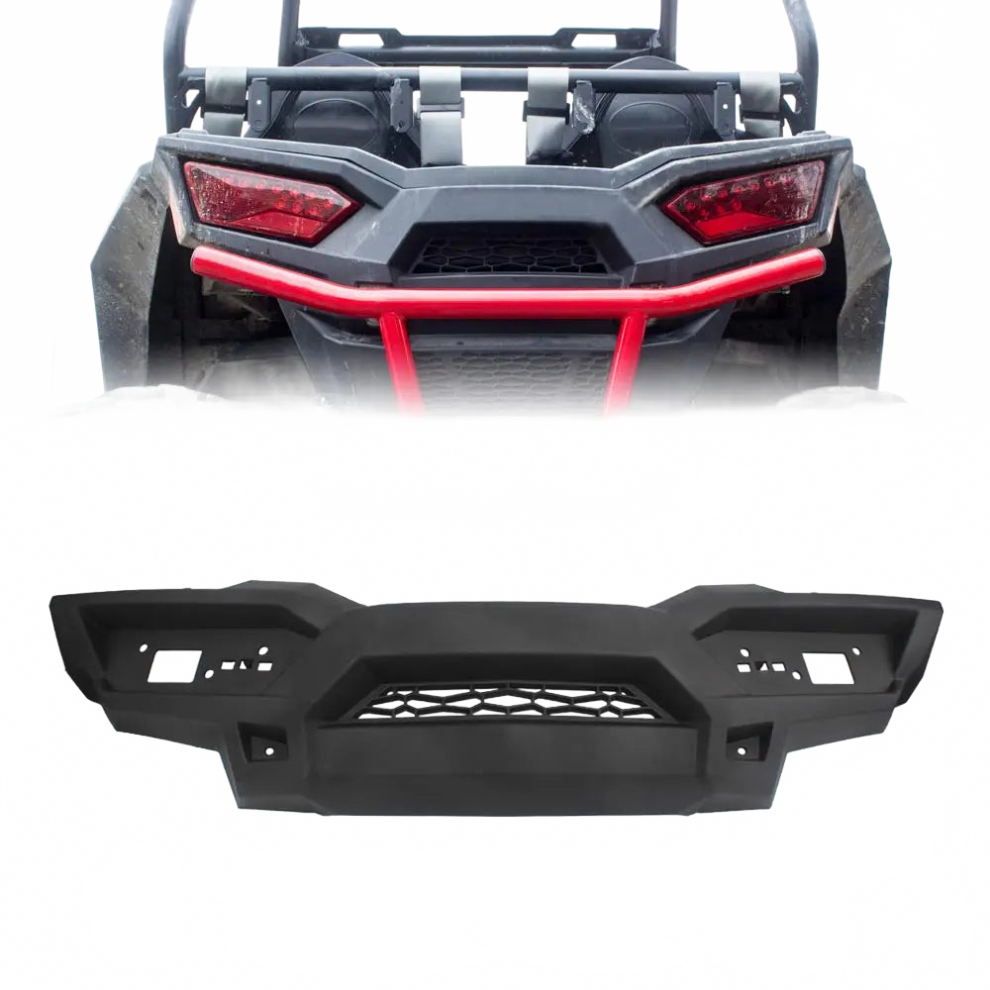 Durable Rear Bumper Cover Protector For Polaris Rzr Xp Turbo & 1000 - Oem Replacement 2635073 070 744110198201