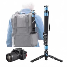 SIRUI P325FL VA5 Carbon Fiber Monopod Set with Hydraulic Pan Tilt for SLR Cameras - Portable and Versatile