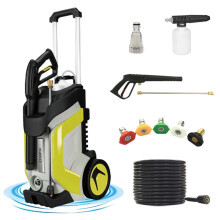 High-Performance Five Nozzle Car Washer Pump with High-Pressure Gun for Effective Vehicle Cleaning