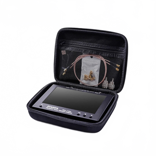 SV4401A Handheld Vector Network Analyzer - 7 Touch LCD, 50kHz-4.4GHz Frequency Range, HF/VHF/UHF Antenna Analyzer, 100dB Dynamic Range VNA