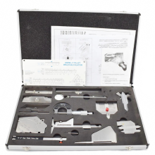 15-Piece Welding Gauge Set with Extendable Mirror - Automatic Fillet, Pipe, Hi-Lo, Root Gap Inspection Tools