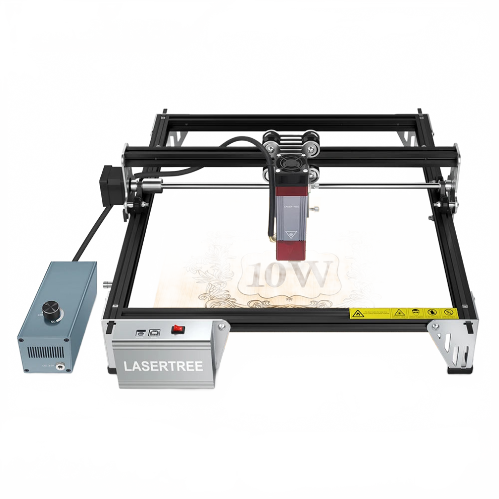 Laser Tree K1 Mini 10W Blue Light Cnc Engraver & Cutter For Diy Woodworking Projects 7445006241256