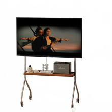 Vintage-Style Removable TV Mount & Monitor Stand for Small Apartments