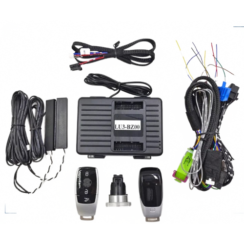 Mercedes-Benz E/CLS/GLK/SLK Engine Upgrade: Push Start/Stop System with Remote Starter & Keyless Entry - Plug & Play Car Accessories