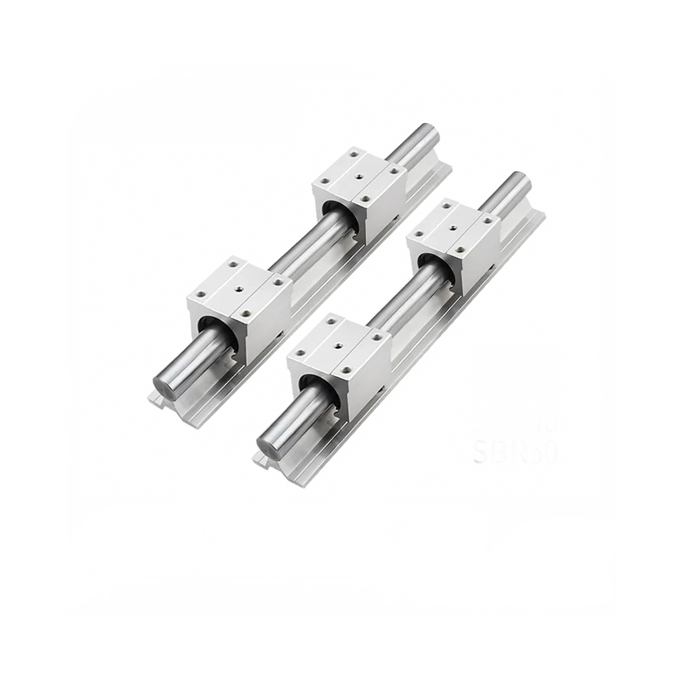 Sbr50 Precision Guide Rail With 4 Sliders - Enhanced Rust Prevention & Durable Optical Axis Support 313048527584