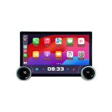 Universal 11.8 Car Radio Stereo for Honda, Toyota, Lada - Android 13, 2K Display, GPS Navigation, Dual Knob Control, WiFi & 4G Connectivity