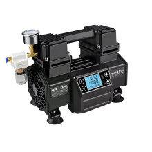 Compact Oil-Free Silent Vacuum Pump with High Flow Rate for Industrial Use