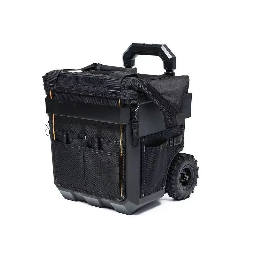 Pro Organizer: Wheeled Tool Bag & Trolley With Trailer For Electricians & Fishing Gear 313030417459