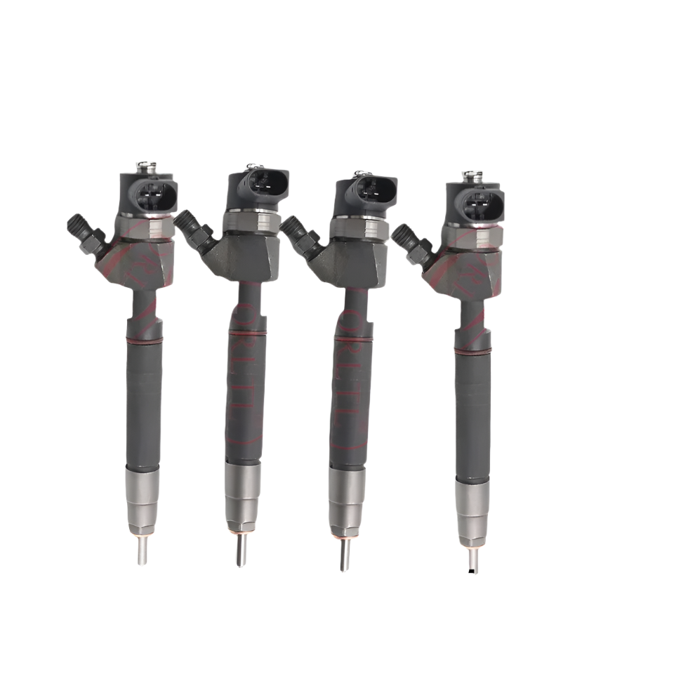 Mercedes Diesel Engine Injector Set - 4Pcs (Part Numbers: Orltl 0445110072, Mb A6110700987, 0986435071) 7445005343357