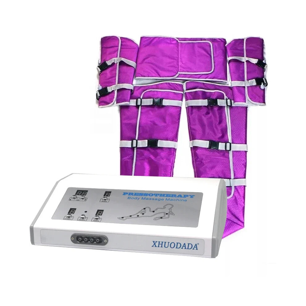 Detox & Slim: Lymphatic Drainage Sauna Suit with Heating Massage & Air Pressure Therapy