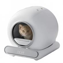 Automatic Self-Cleaning Smart Cat Litter Box with App Control - Fully Enclosed Pet Litter Tray