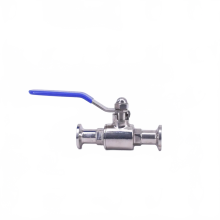 Premium 12 7mm x 102mm Tri-Clamp sanitaire kogelkraan - SUS 304/316L roestvrij staal voor bierbrouwen en industrieel gebruik