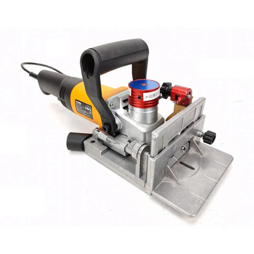 Dual-Function Electric Biscuit Jointer & Invisible Connector Slotting Machine for Woodworking