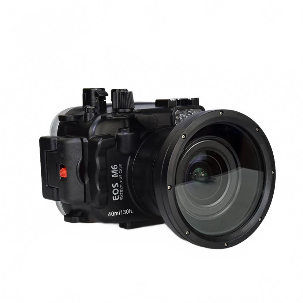 Canon Eos M6 Seafrogs Waterproof Underwater Housing Case - 40M Depth Protection With 67Mm Lens Port Interface 313025219280