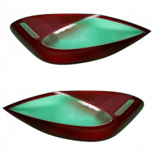 Porsche Panamera 2011-2013 Taillight Cover Assembly - Premium Body Kit Brake & Backup Light Covers