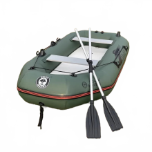 Solar Marine 7,5ft opblaasbare visboot voor 3 personen met PVC-pomp en kajakaccessoires