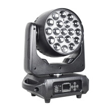 Lyre Wash 19x15W RGBW LED Moving Head Light - Zoom Beam Spotlight for DJ, Nightclub, Disco & Christmas Events