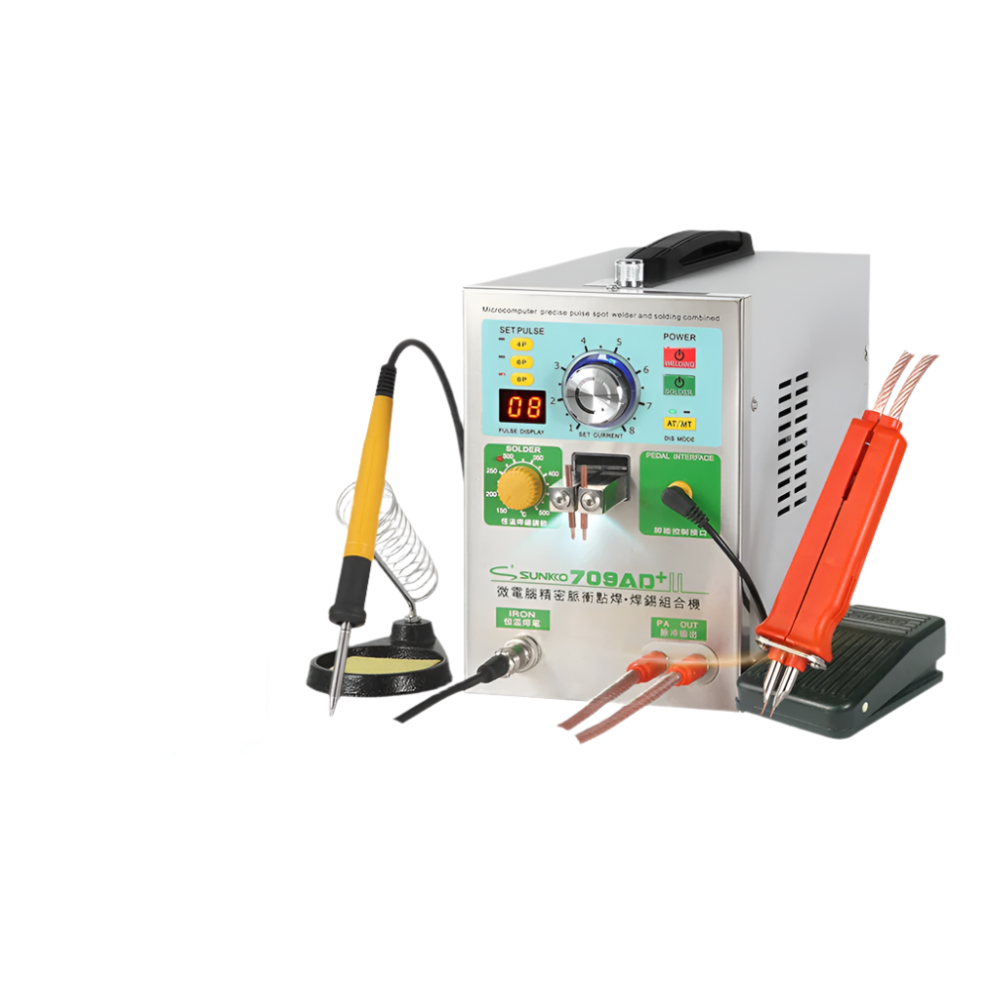 Advanced Sunkko 709Ad Spot Welding Machine - 3.8Kw Pulse Induction Automatic Welder For 18650 Battery Pack With Nickel Strip 70B Pen 7445025295285