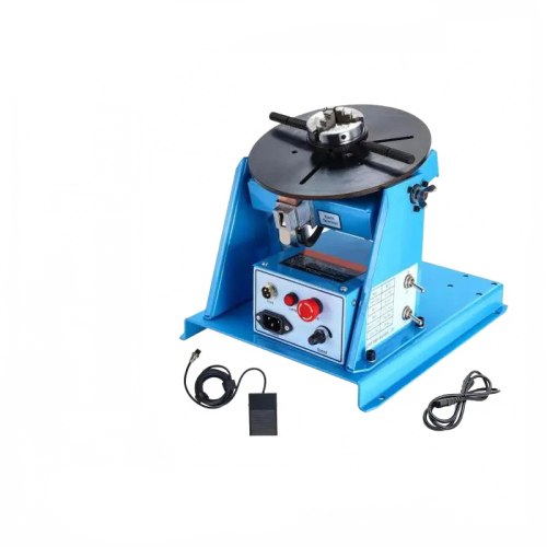 Compact 10kg Rotary Welding Positioner Turntable for Precision Cutting, Grinding, Assembly, and Testing